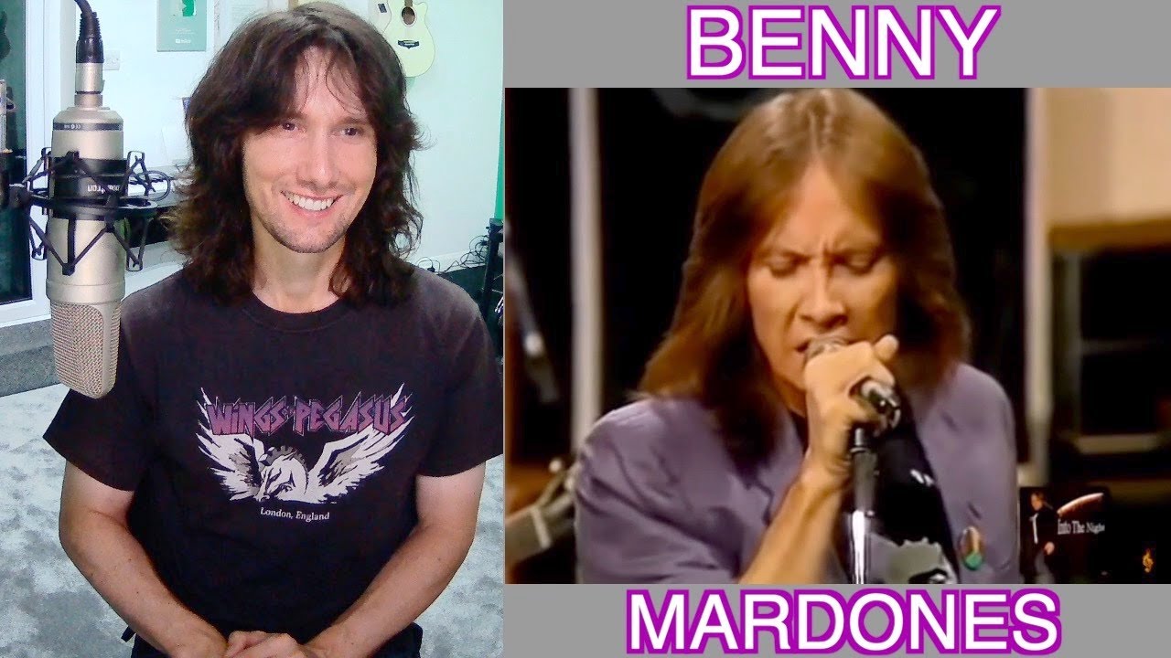British guitarist analyses Benny Mardones performing 'Into the Night' LIVE!