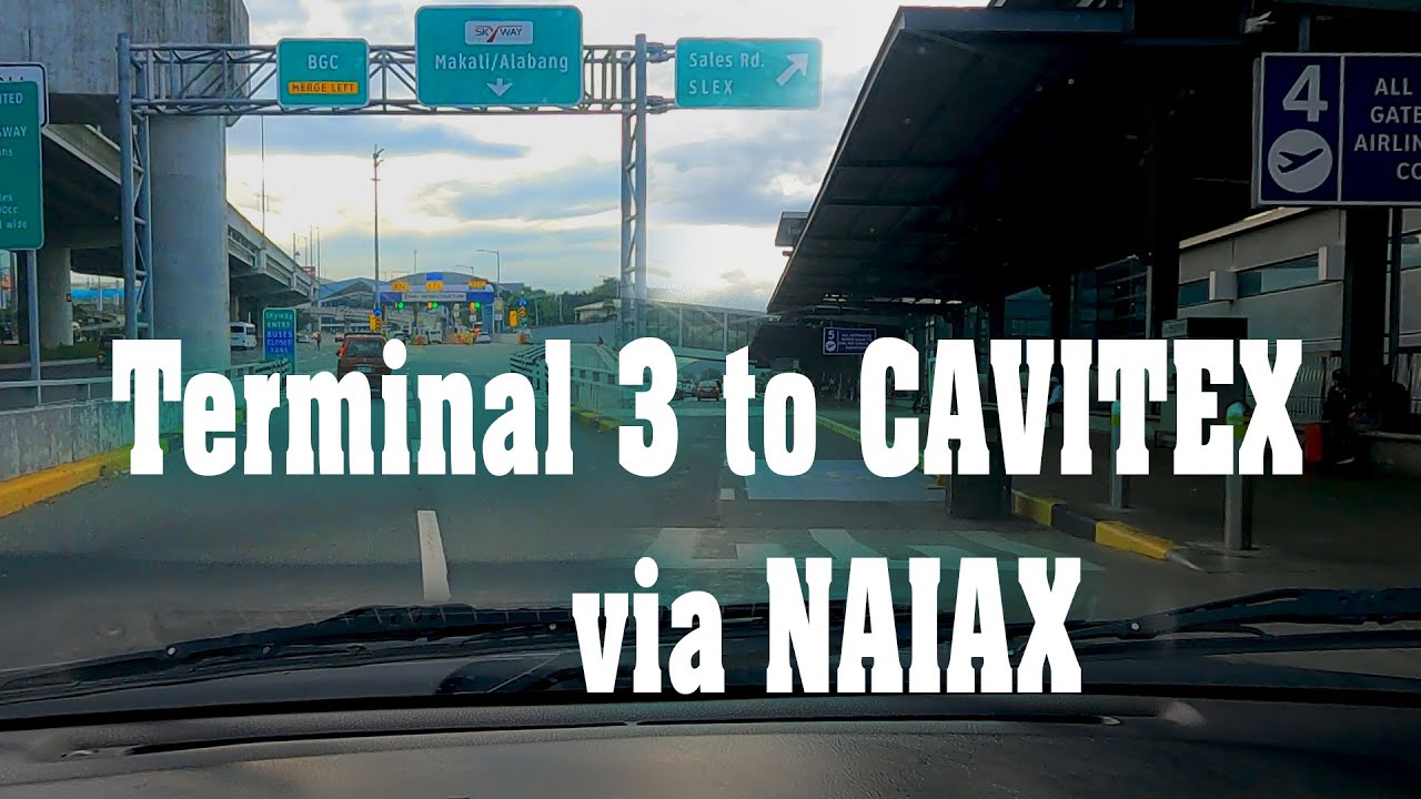 TERMINAL 3 to CAVITEX via NAIAX