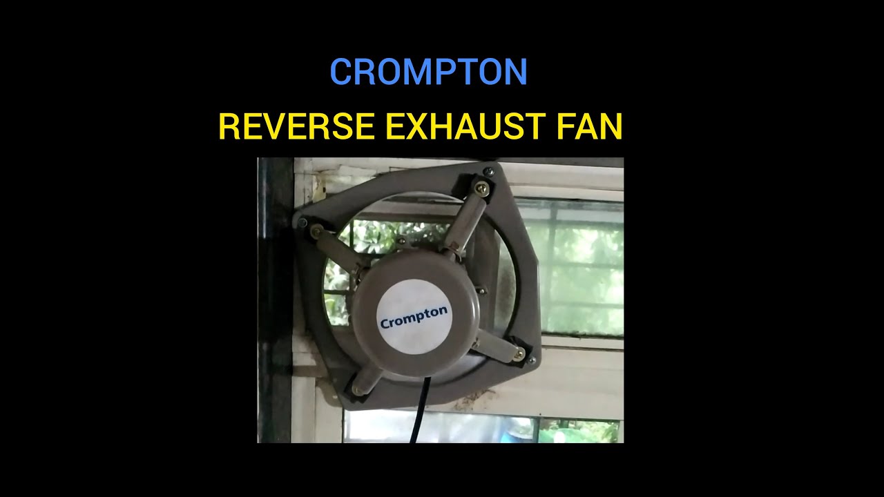 Crompton Trans Air Reversible Exhaust Fan Working After 3 Months