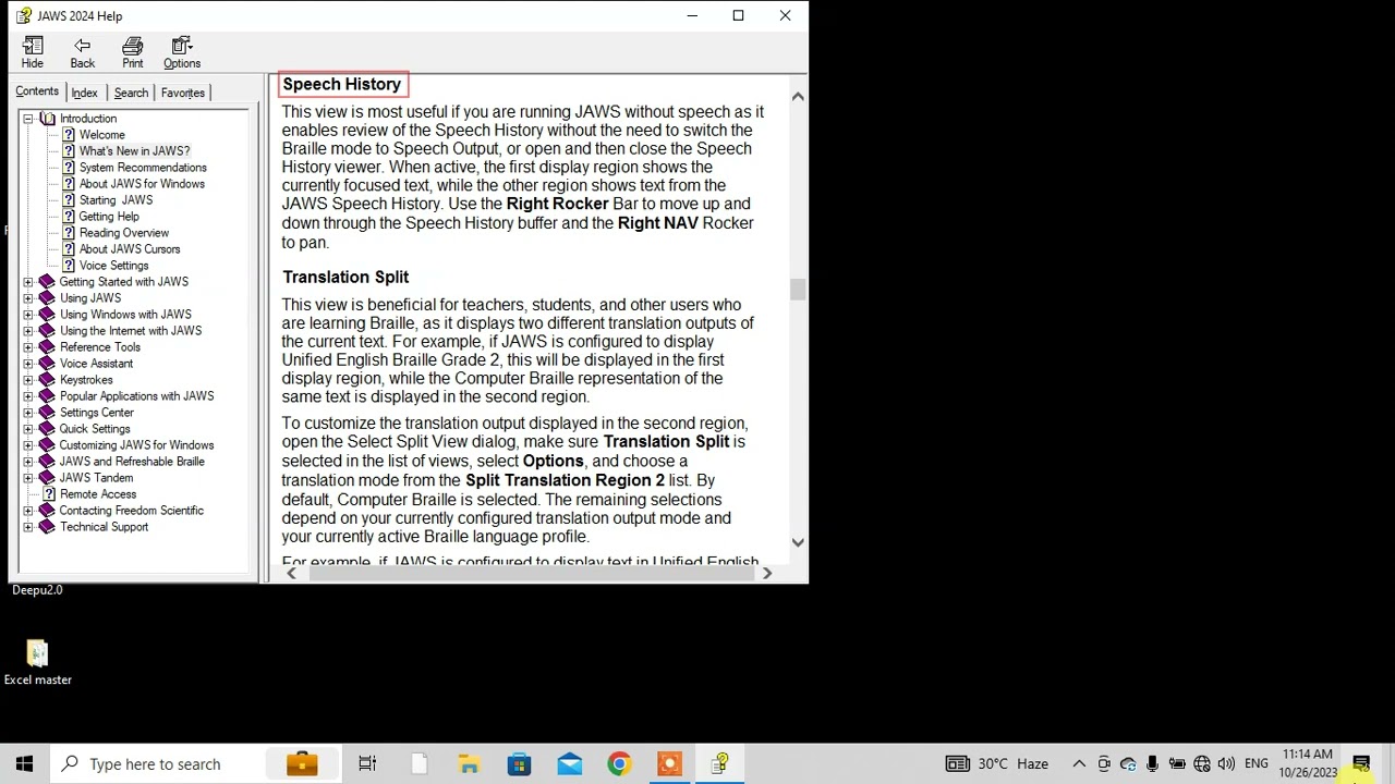 what's new features added screen reader Jaws 2024  helping for blinds jaws2024