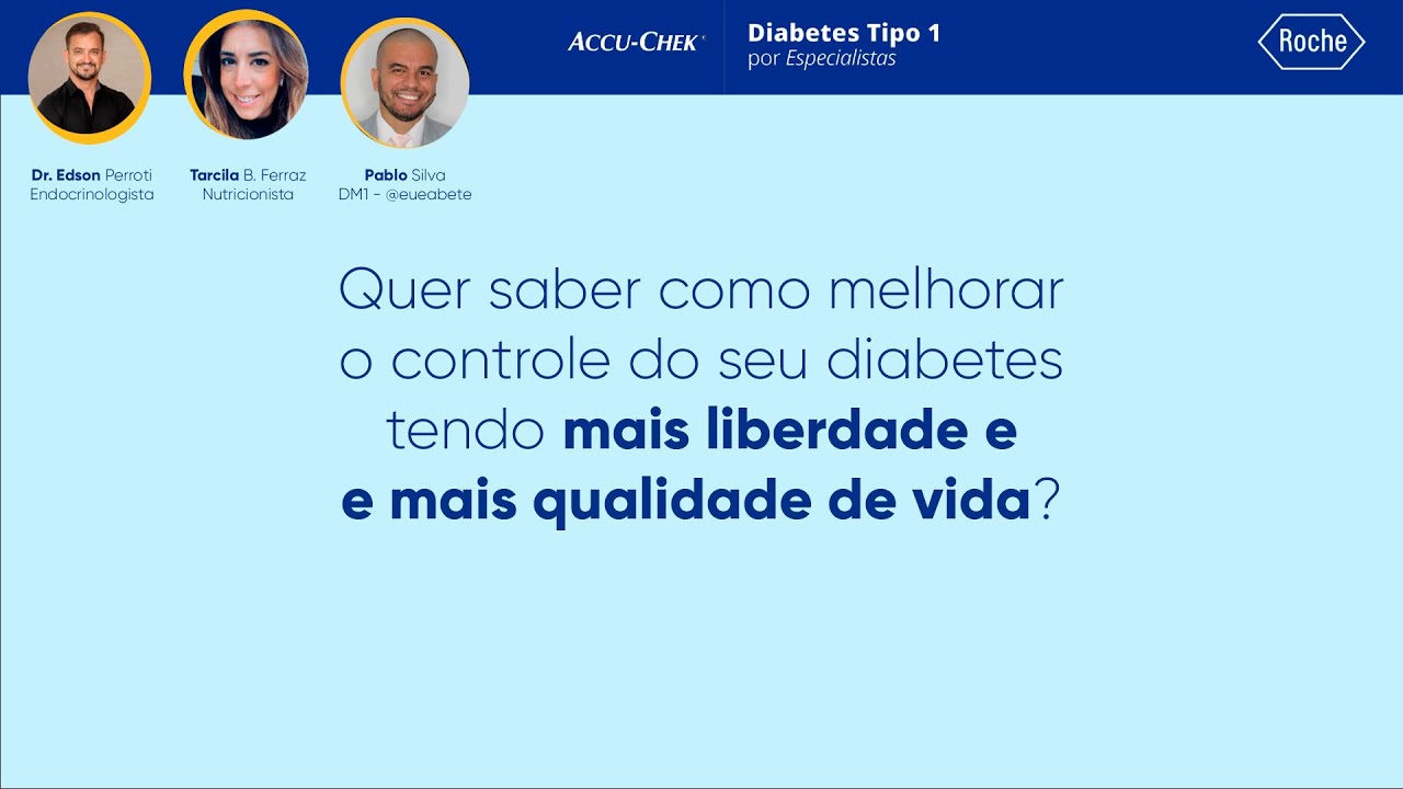 Quer saber como melhorar o controle do seu diabetes tendo mais liberdade e mais qualidade de vida?