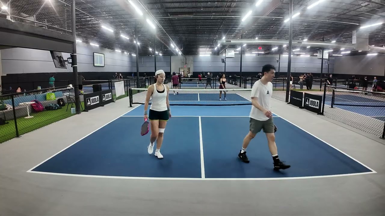 Pickleball - Era Lite Duos Mixed 7.5 Tournament - Bronze Match - Kevin/Diane vs Luis/Blanca
