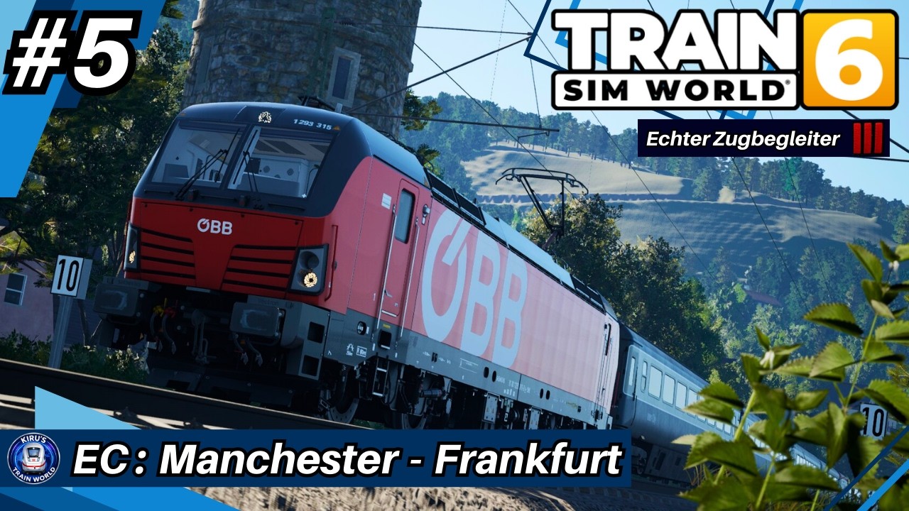 EC 3101: Manchester - Frankfurt #5 | Koblenz - Mainz | Train Sim World 6 | 🔊ANSAGEN🔊