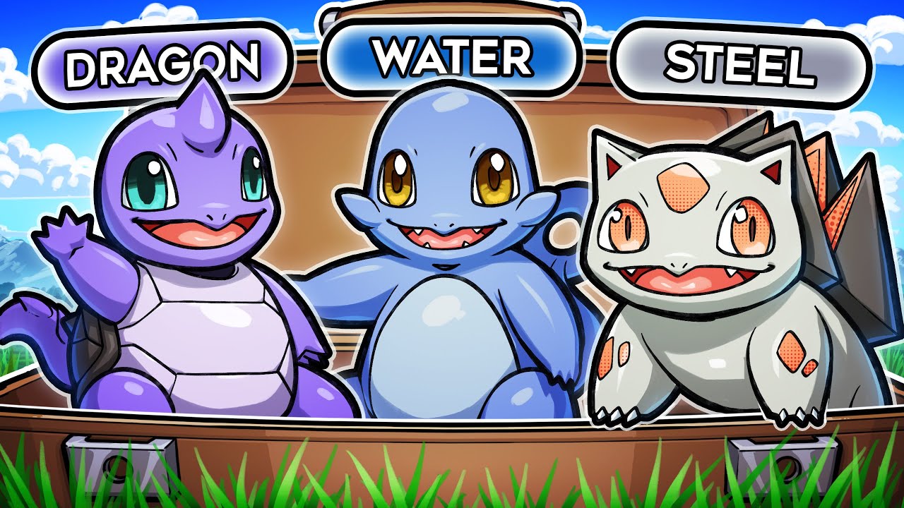 Choose Your Starter Pokemon, But EVERY Type is RANDOM!