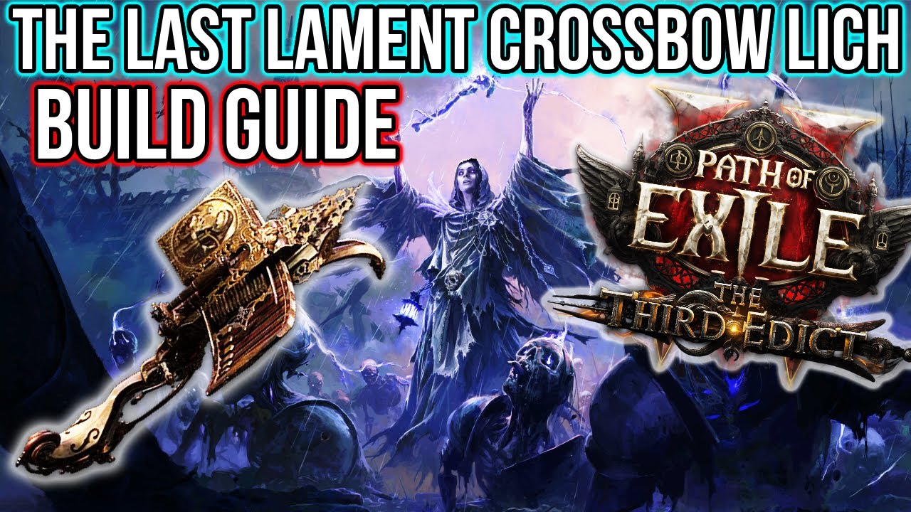 Безумная скорость и урон — Руководство по сборке арбалета «Last Lament» для лича — Path of Exile ...