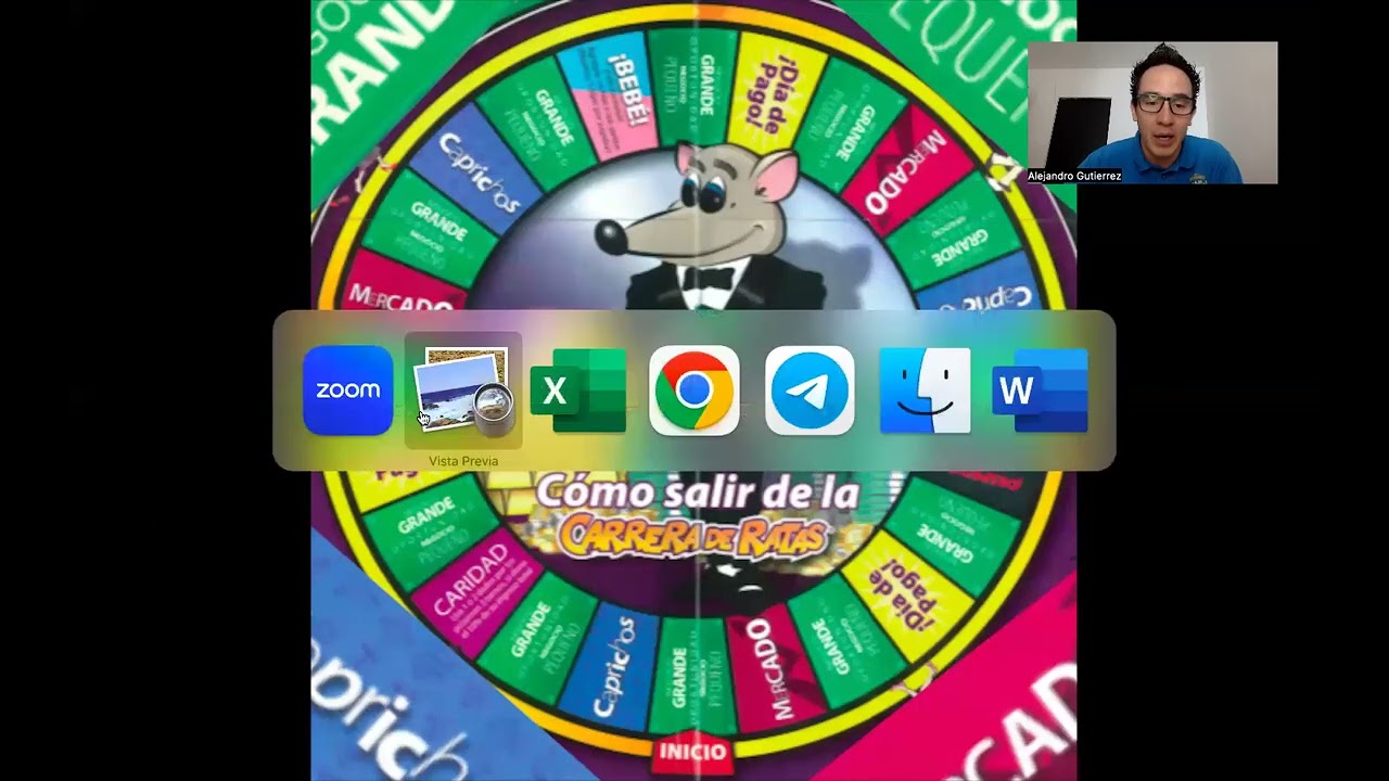 Instrucciones para Jugar CashFlow con Alex Gtz | &iquest;C&oacute;mo salir de la Carrera de la Rata?