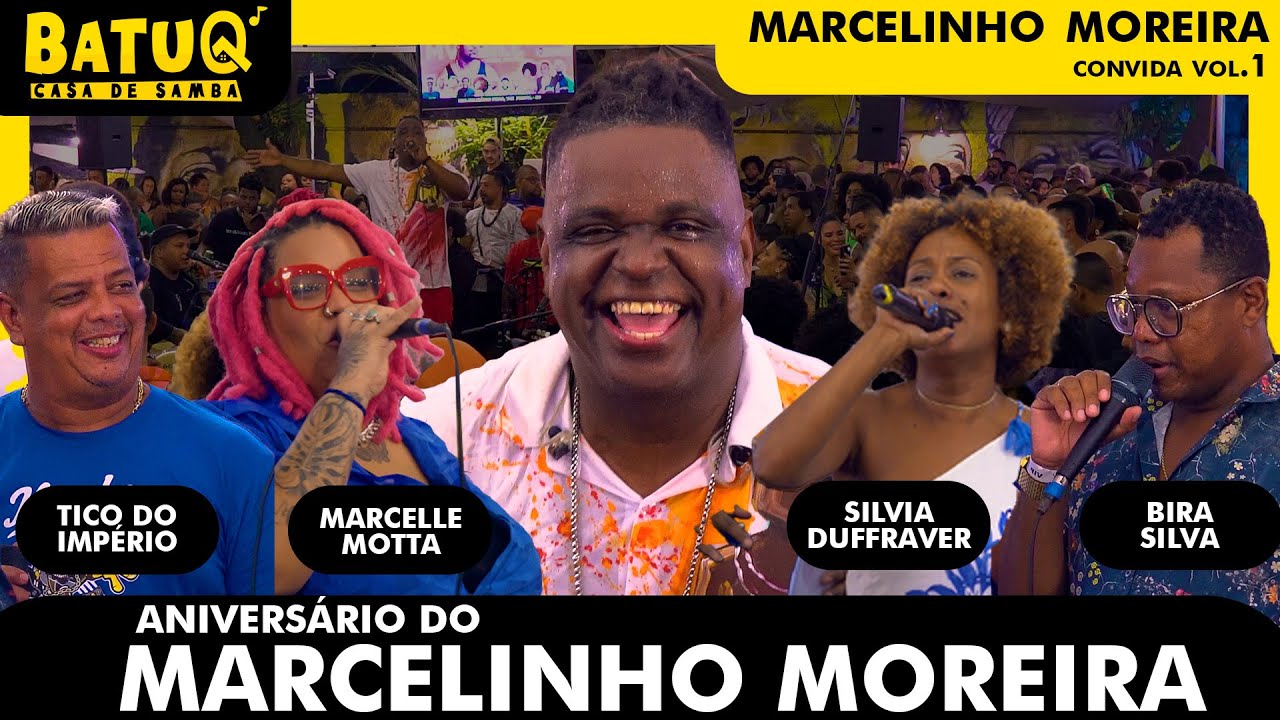 Roda de Samba de Raiz do Marcelinho Moreira convida Marcelle Motta, Bira Silva, Tico e Silvia