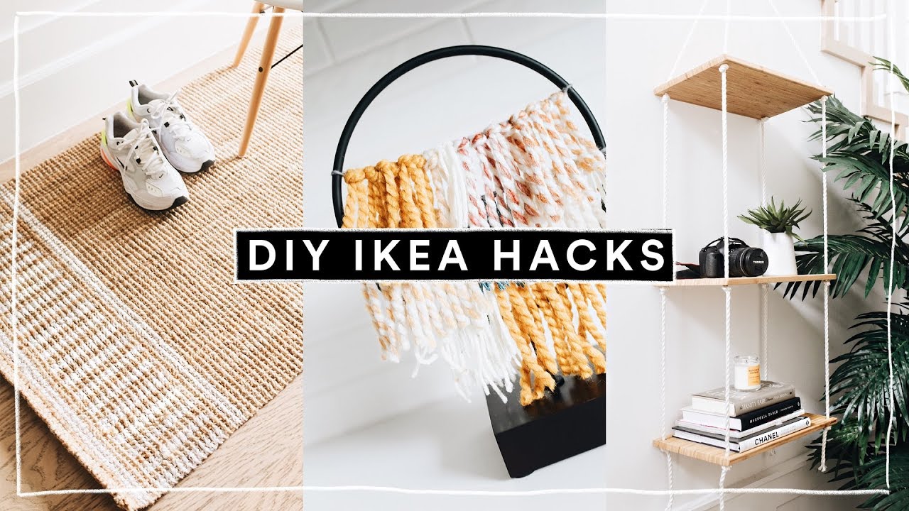 DIY IKEA HACKS - Super Affordable, Aesthetic + EASY! (2019) // Lone Fox
