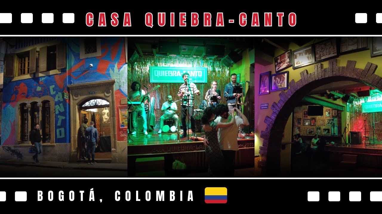 Casa Quiebra-Canto, in the salsa since 1979, Bogotá, Colombia [4k]
