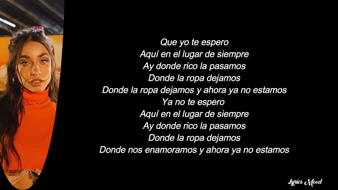Prince Royce, Maria Becerra - Te Espero LETRA