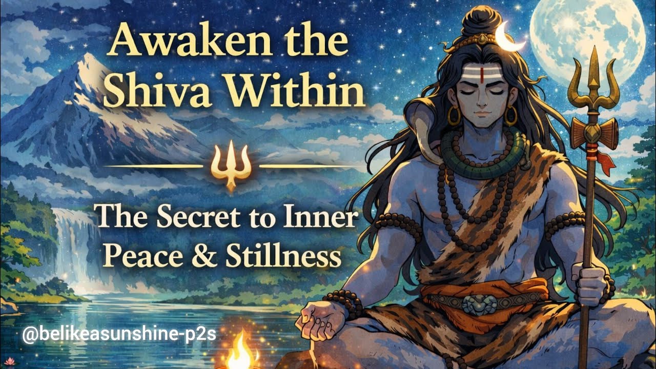 Awaken the Shiva Within 🔱 | The Secret to Inner Peace & Stillness