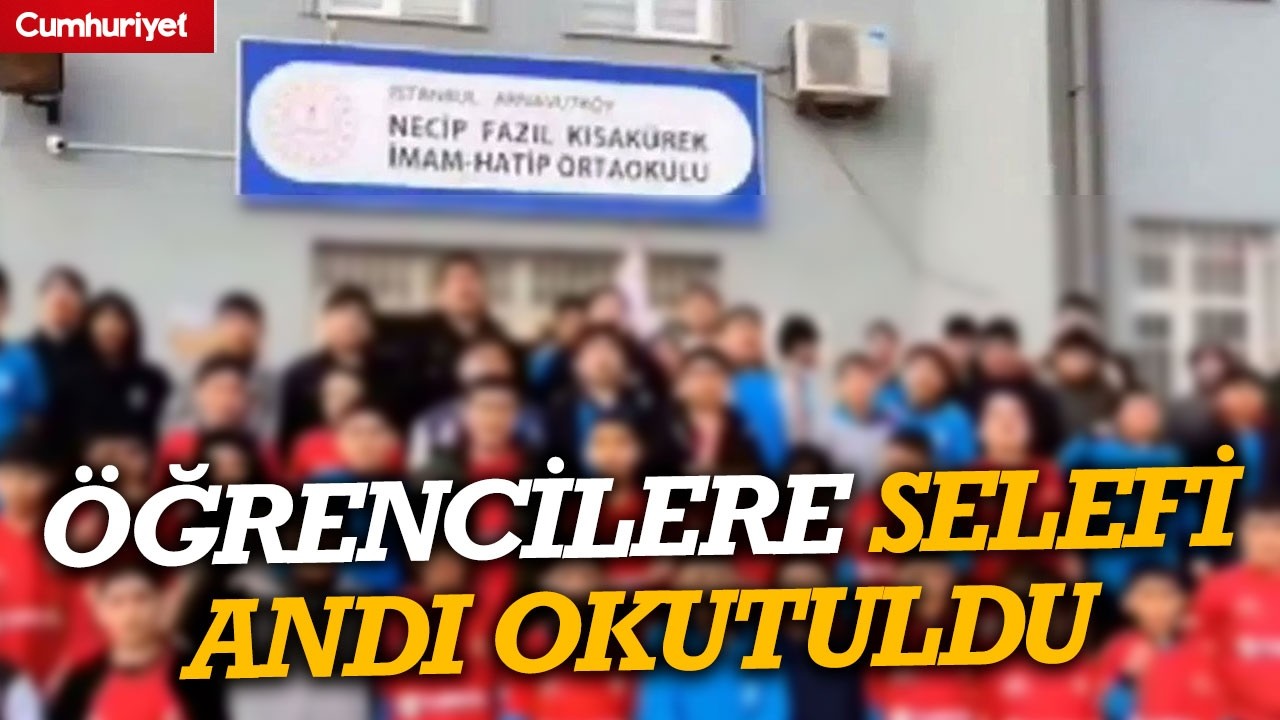 Okulda selefi andı okutuldu! Muhabirimiz Aytunç Ürkmez anlattı: Devleti tanımıyorlar