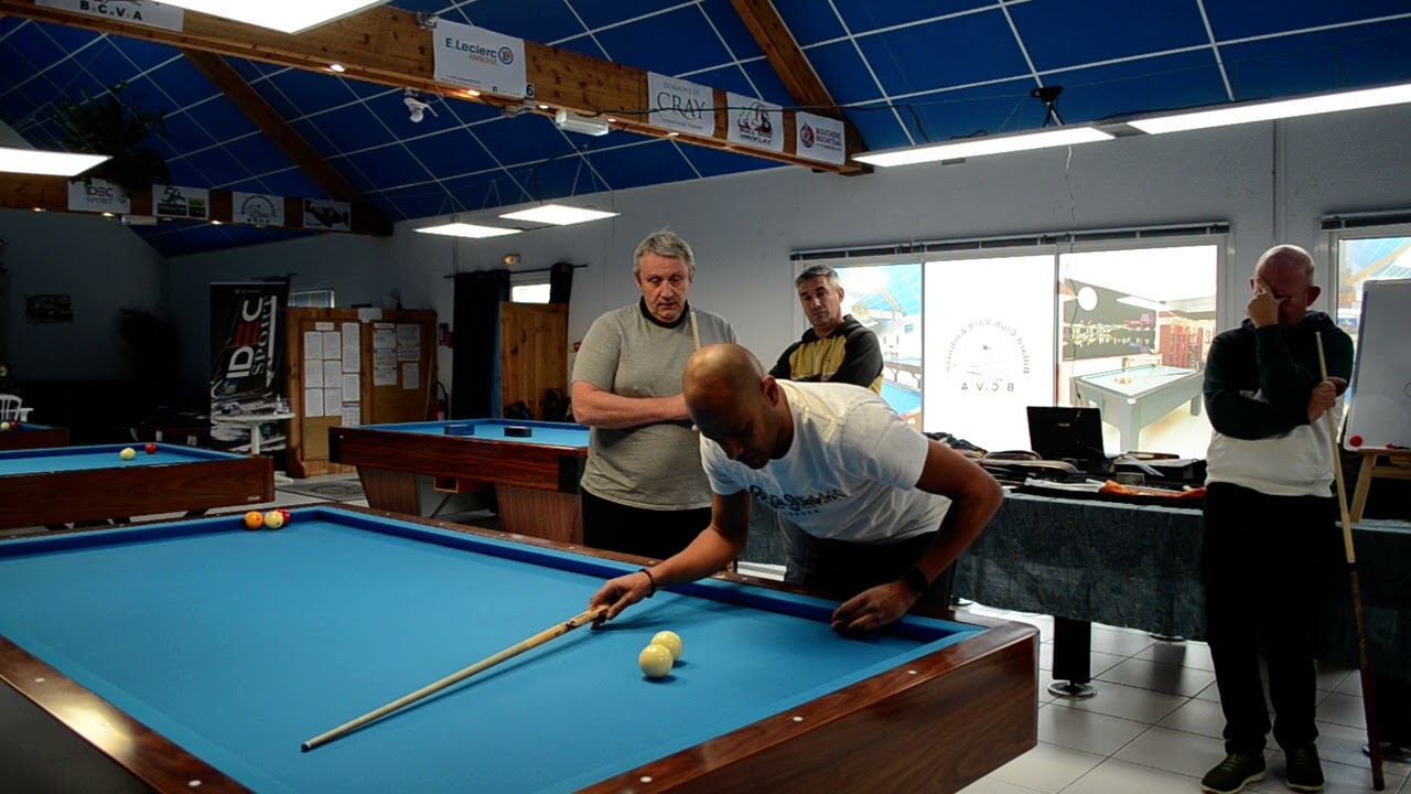 Stage avec Willy Gérimont au Billard Club Val d'Amboise