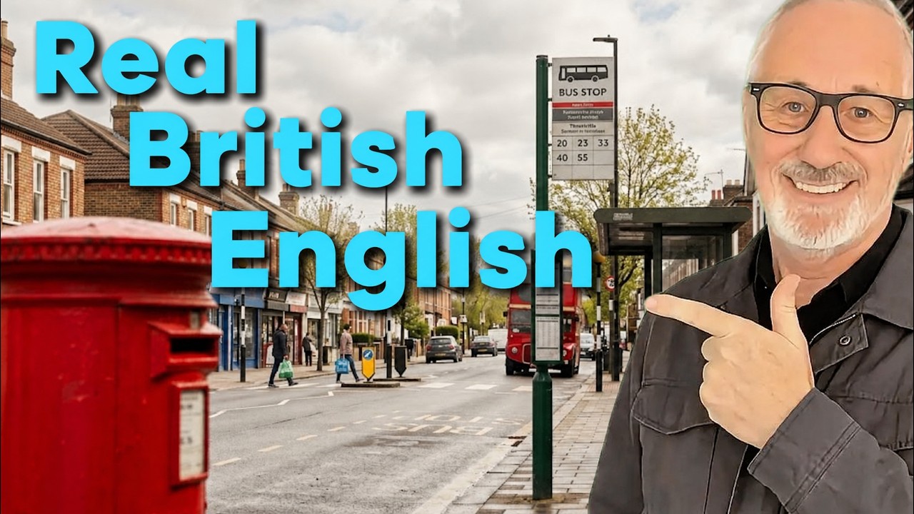 Learn REAL English on the Streets of Britain (b1 to c1 level)