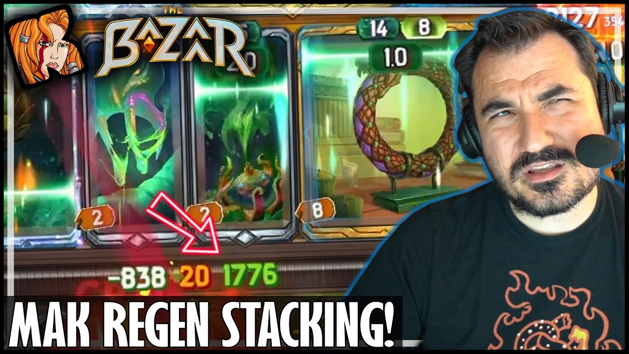 REGEN STACKING STILL GETS IT DONE! - The Bazaar