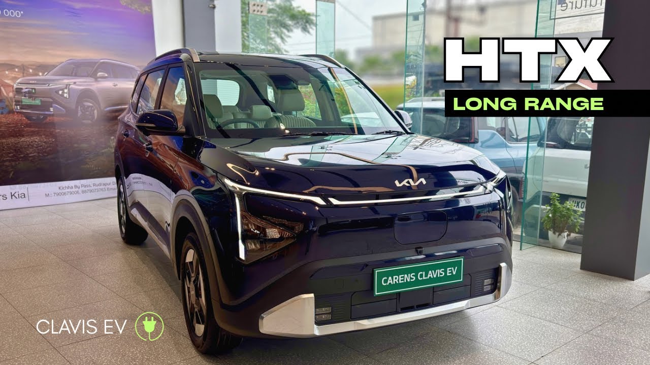 Best 7-Seater Electric MPV For Family - Kia Carens Clavis EV HTX Long Range | Features, Interior