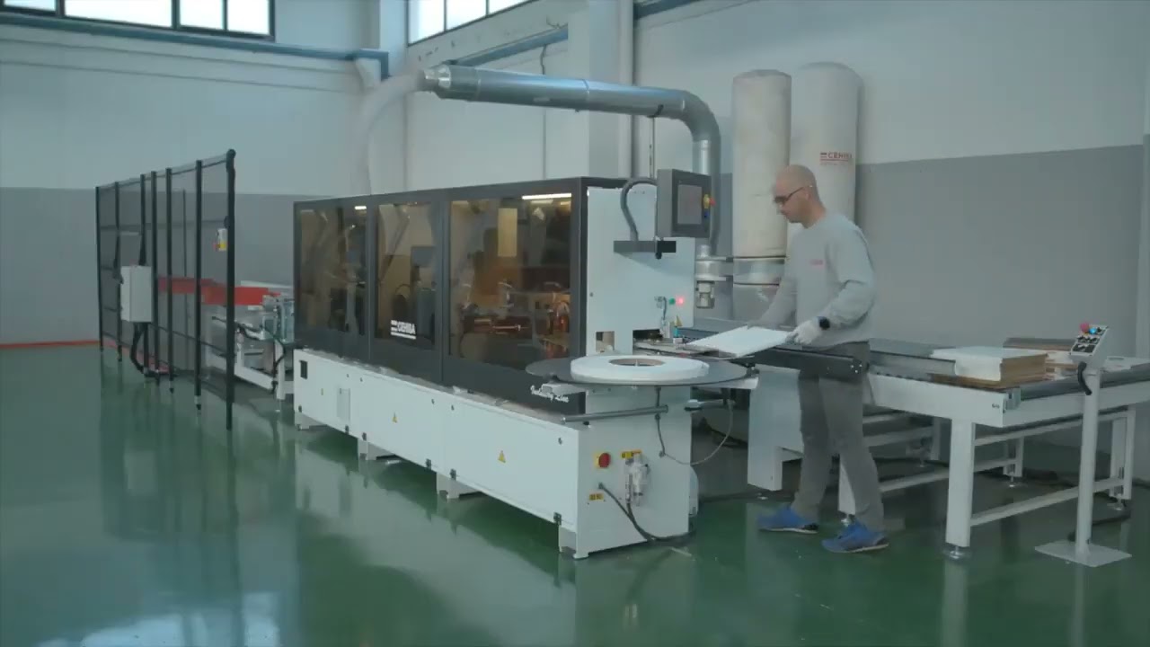 CEHISA DYNAMIC 9 C-MOTION Automatic Edgebander with Pre-milling & Corner Rounding