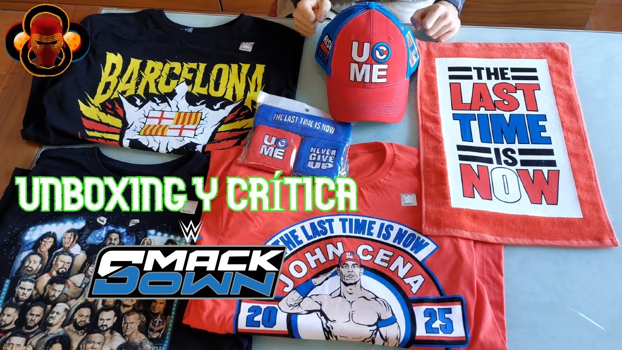 Unboxing y crítca productos SmackDown Barcelona GrMm88