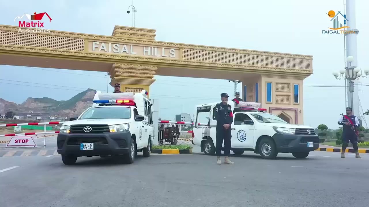 Faisal Hills Aesthetic Drone Views | One of the best society