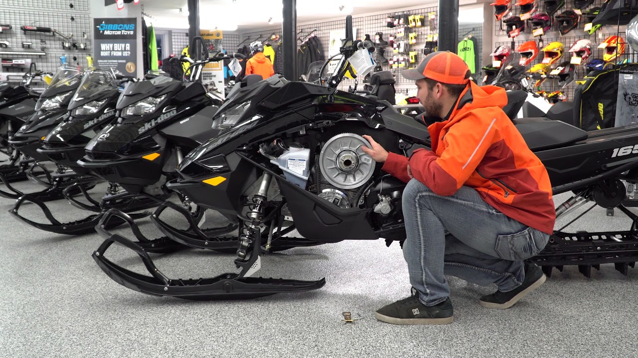 How to change Ski Doo belt