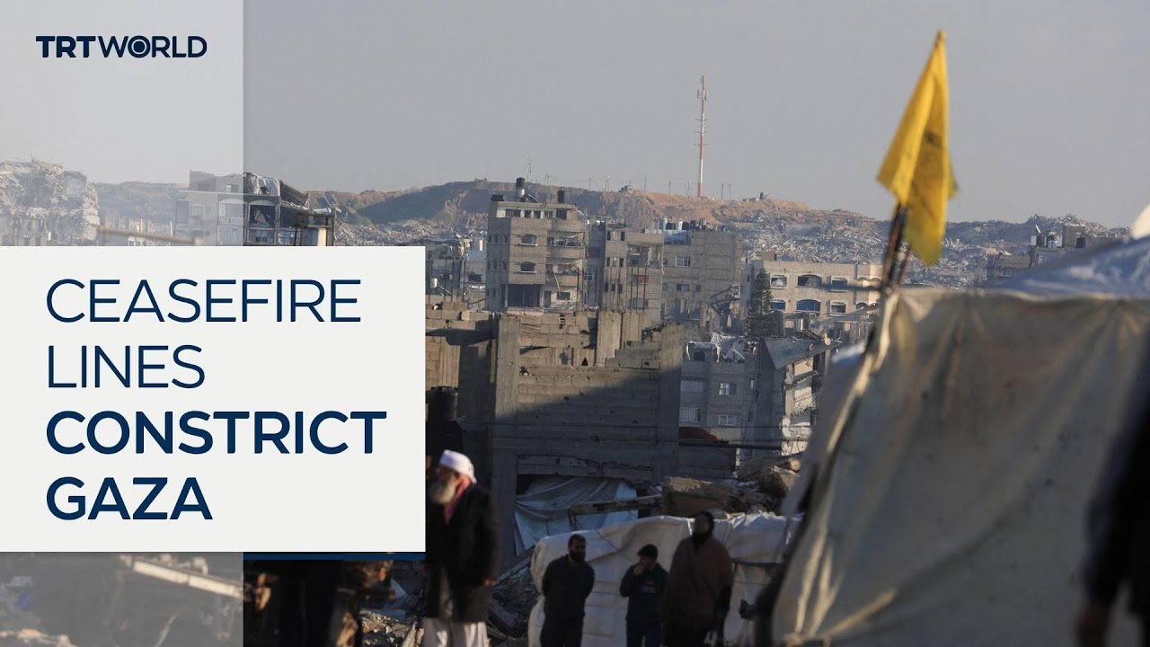 Israel’s yellow line deepens Gaza displacement