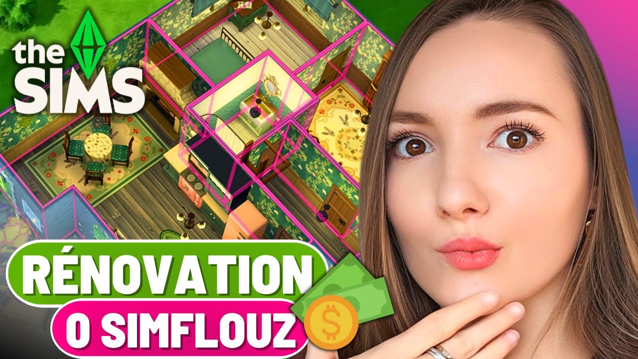 Cette maison est un d&eacute;sastre et je dois la r&eacute;nover avec z&eacute;ro Simflouz 🤑 LES SIMS 4