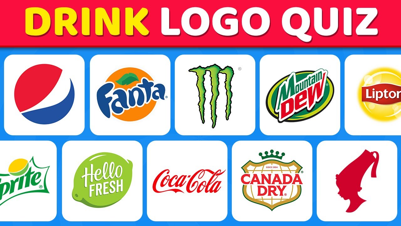 🥤 Guess the Drink by Its Logo 🍹 | Beverage Quiz Challenge
