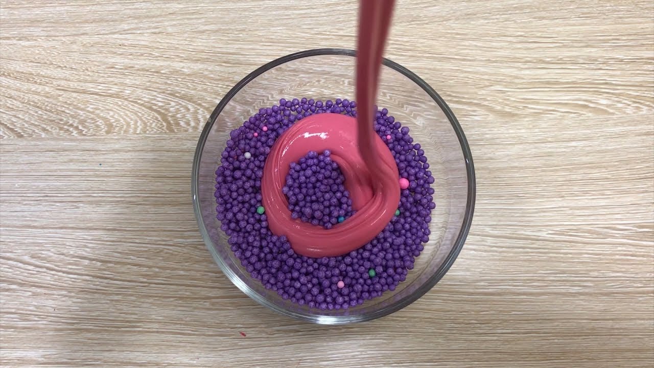 Floam Slime Mixing - Satisfying Slime Slime Video #1