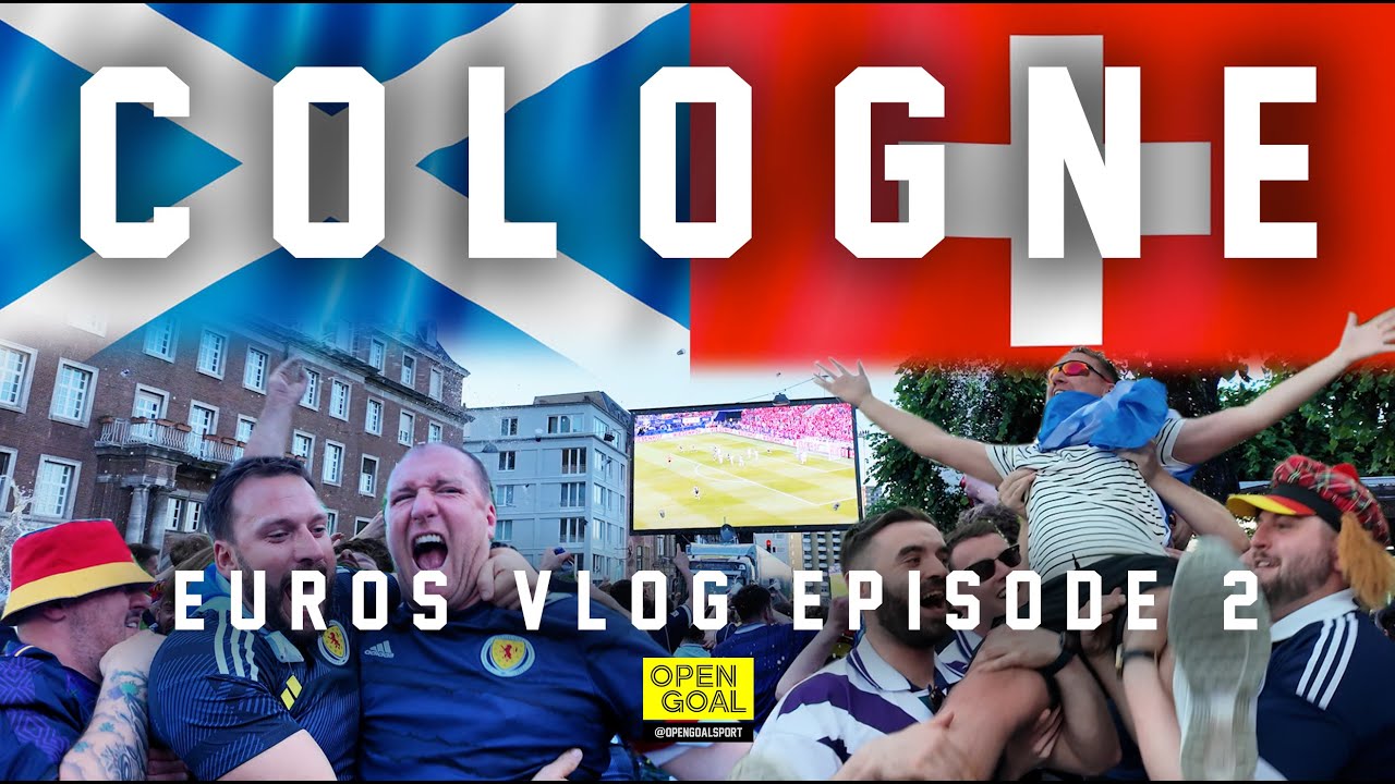 🏴󠁧󠁢󠁳󠁣󠁴󠁿 COLOGNE EUROS VLOG EPISODE 2 | Scotland Fan Zone Goes Wild At Goal vs Switzerland