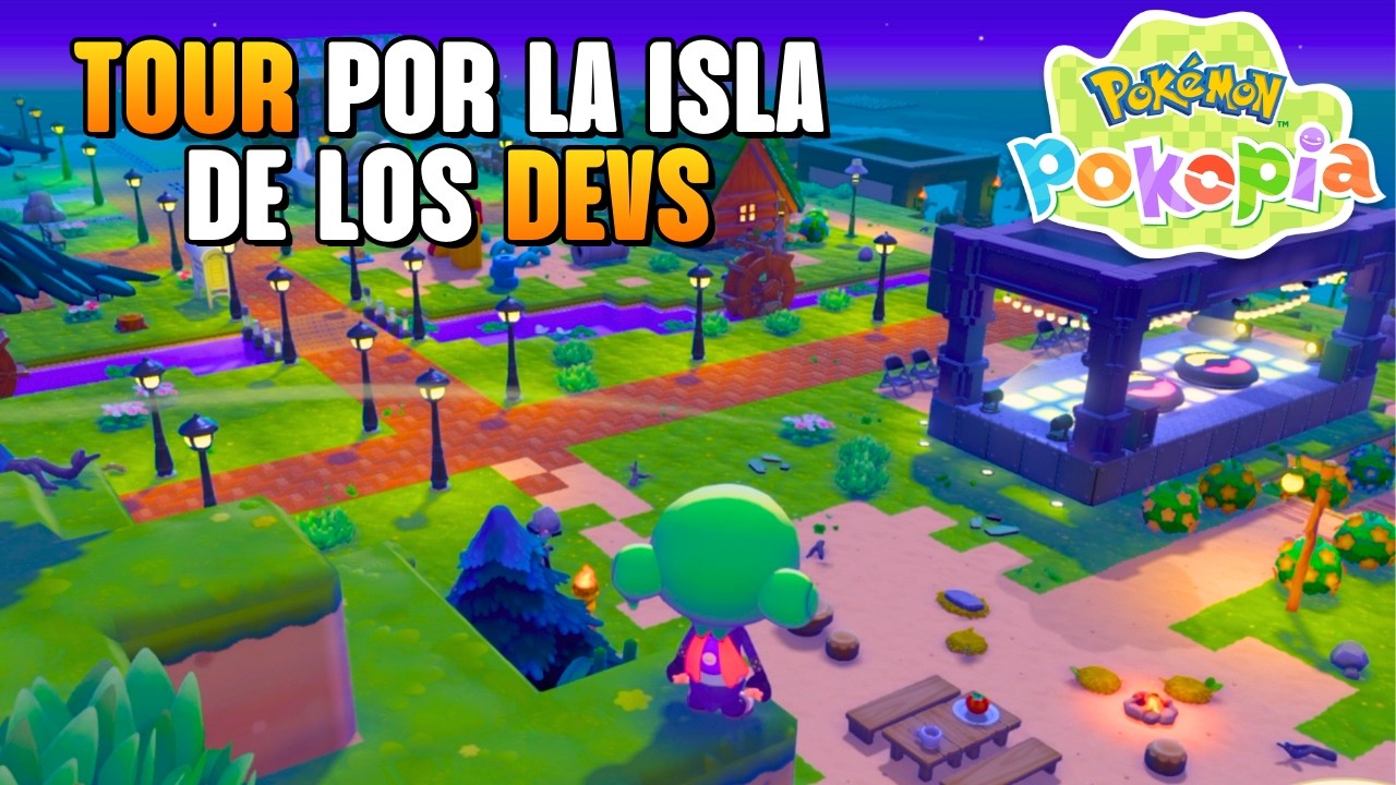 Tour por la isla de los desarrolladores ⚡Pokémon Pokopia