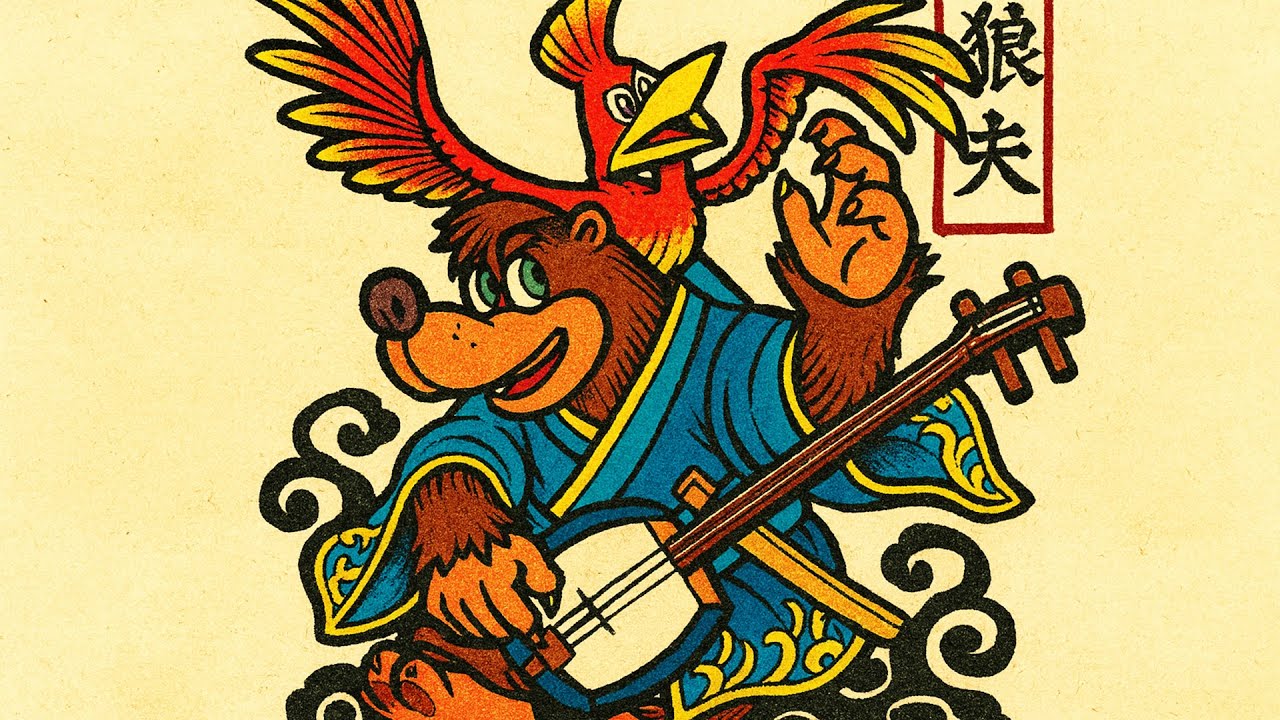 Shamisen Kazooie | Epic Banjo Kazooie Shamisen X Rock