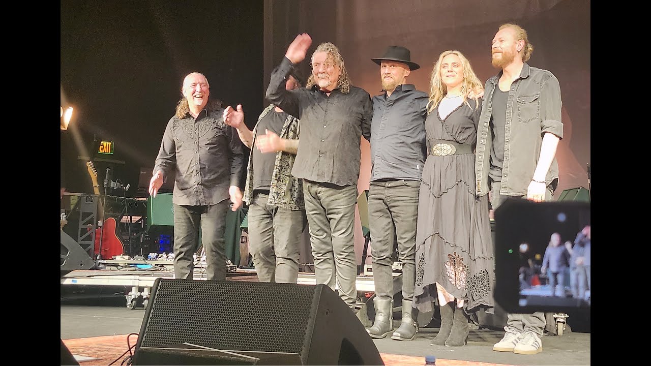 Robert Plant encore Gallows Pole with Whole Lotta Love and Black Dog; Saving Grace on Nov. 23, 2025