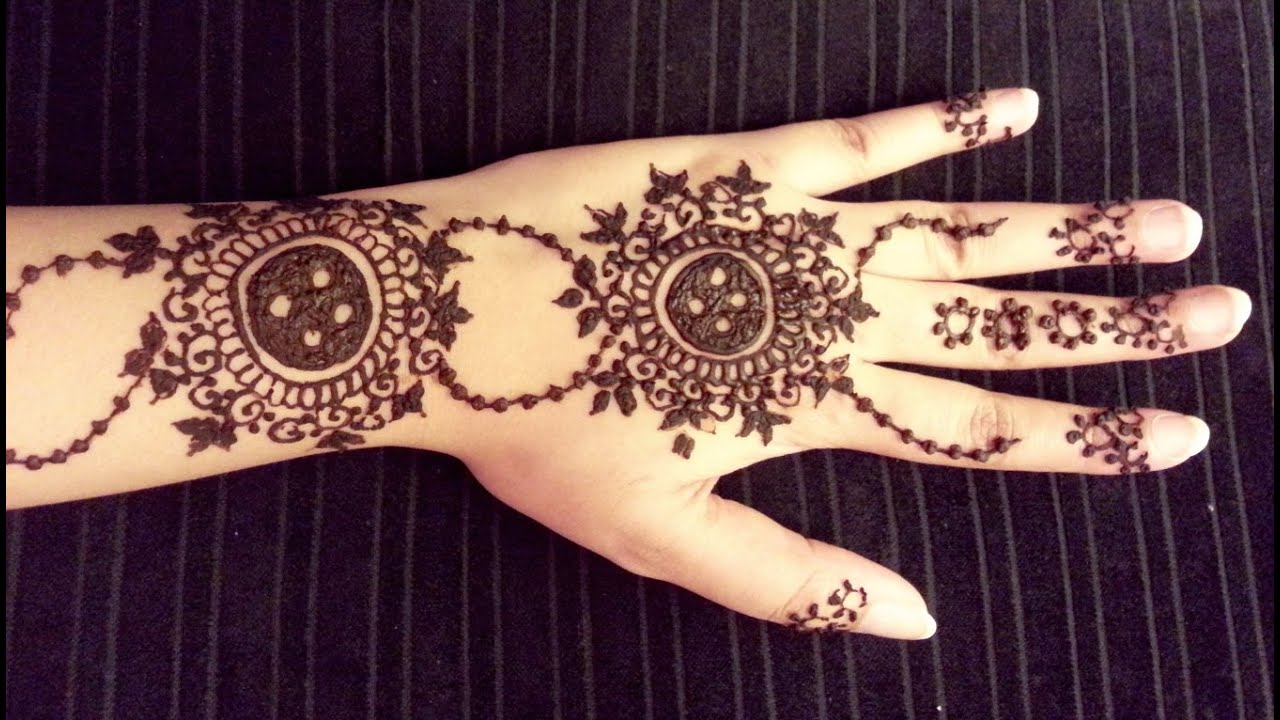 Unique Arabic Henna - Easy Simple Mehendi Tattoo - Latest Mehndi Design