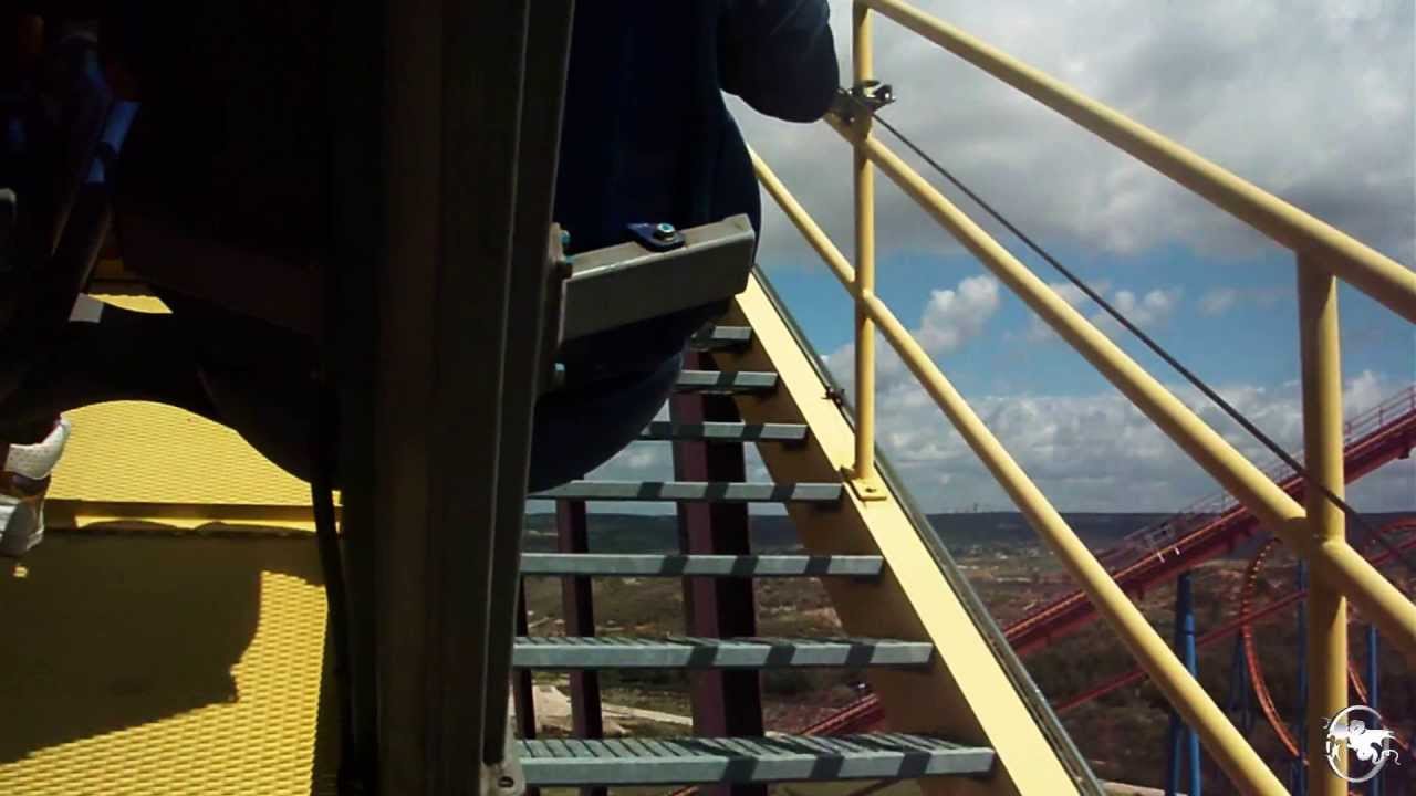 BATMAN La Fuga On Ride HD - Parque Warner