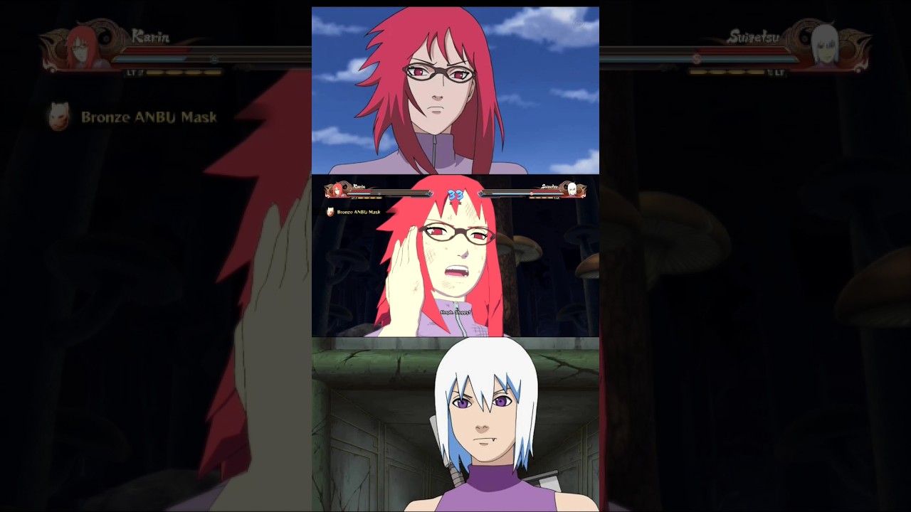 KARIN VS SUIGETSU|#naruto #shorts