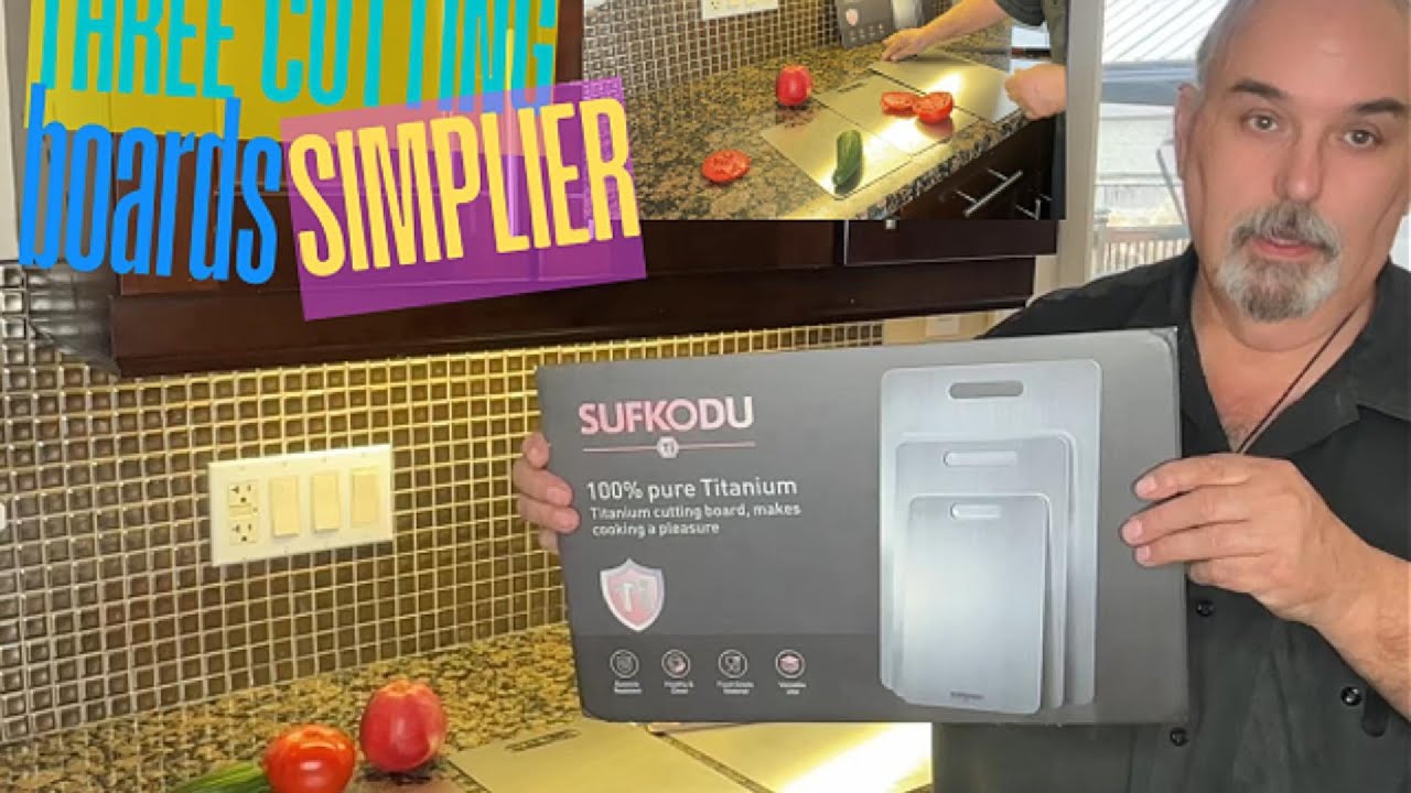 Recenzja zestawu desek do krojenia Sufkodu Titanium, 3 sztuki