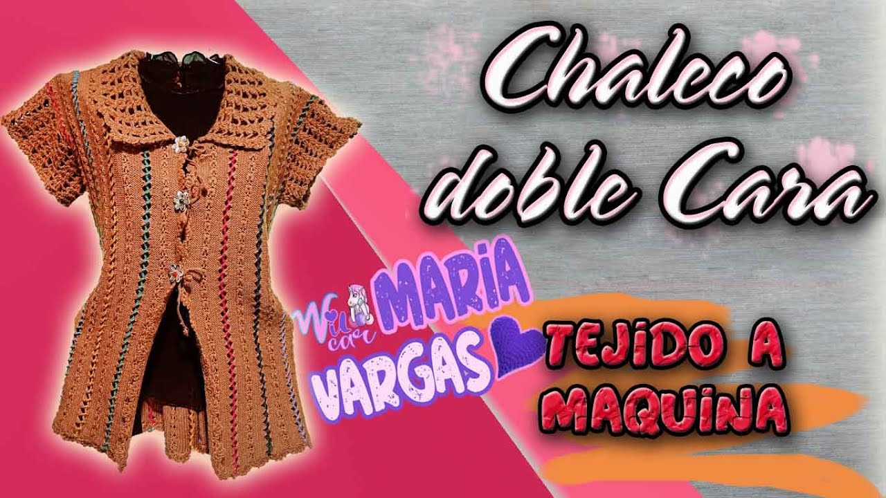 Paso a Paso Chaqueta tejido a maquina
