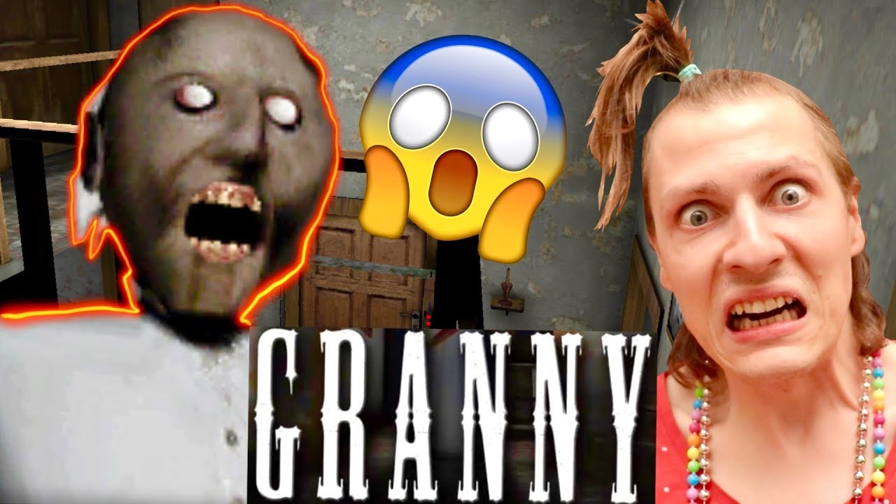 GRANNY : j’essaye la GRAND-MÈRE PSYCHOPATHE en mode NORMAL ! Jeu gratuit Nadège Candle