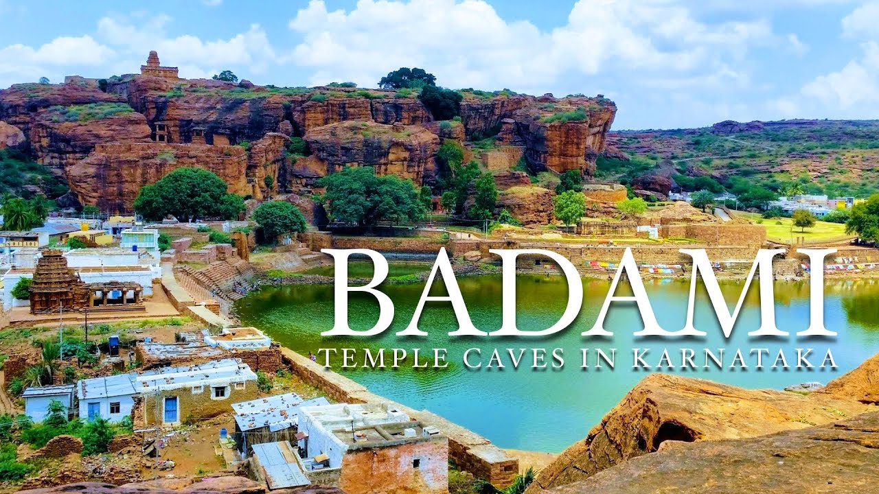 #BADAMI Temple Caves in KARNATAKA + Indian Sleeper Bus | India Travel vlog
