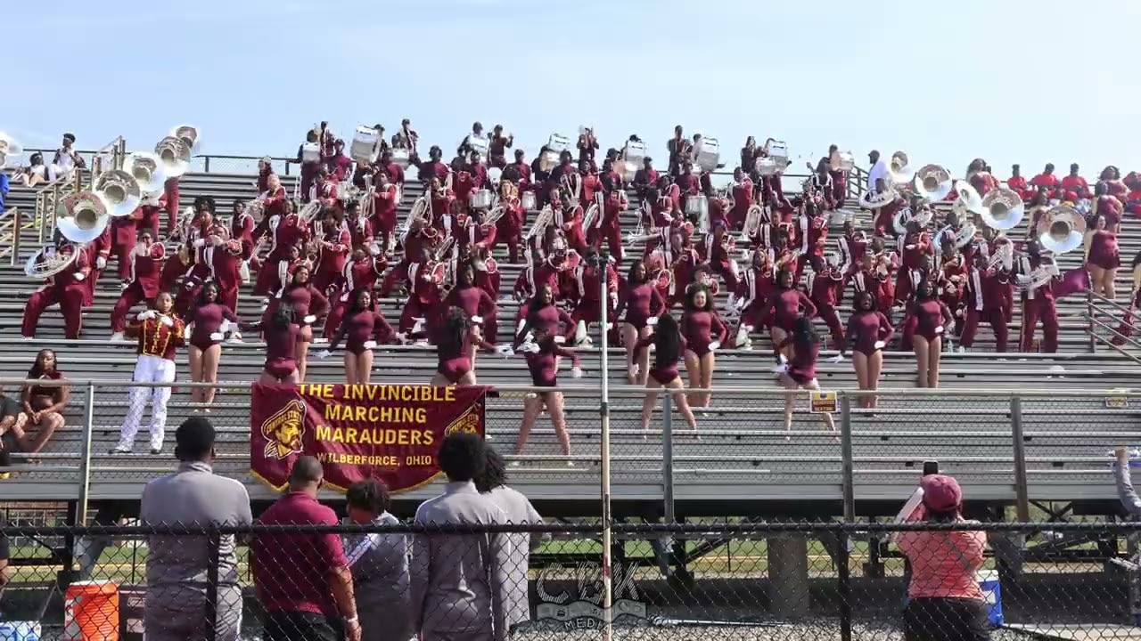Central State University Invincible Marching Marauders | Neck | Homecoming 2024