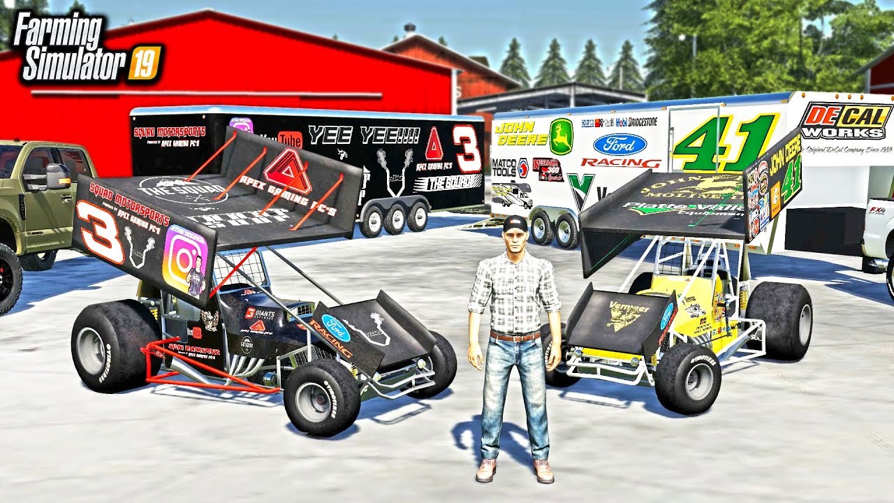 BUYING SPRINT CAR OFF CRAIGSLIST & STARTING A RACING TEAM! (ROLEPLAY) | FARMING SIMULATOR 2019