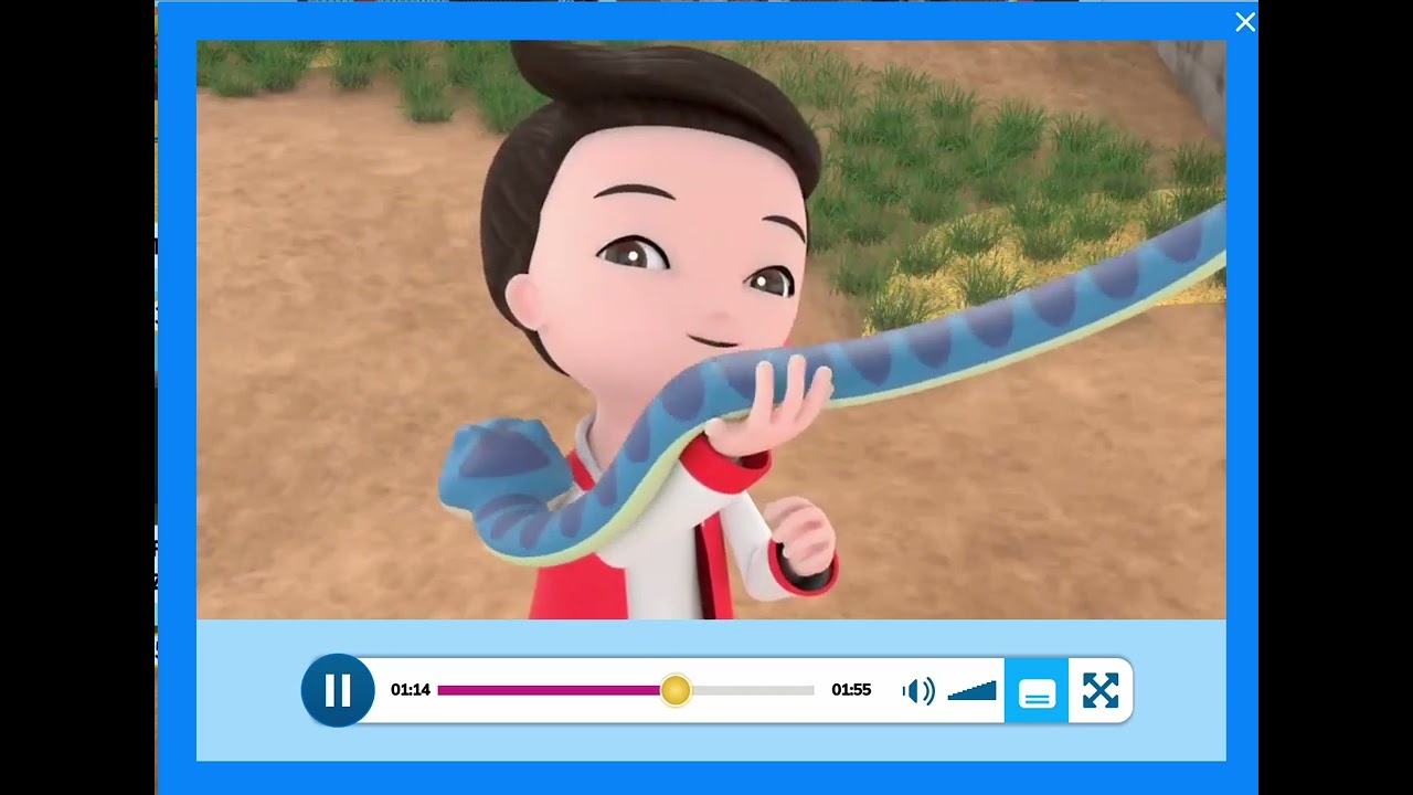 Super minds 2 Unit 2 Story The Zoo Keeper track 029
