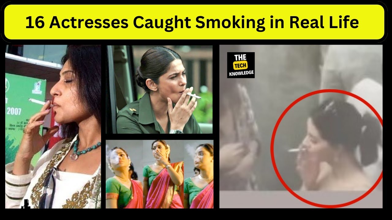 Bollywood's Smoke Trail: Actresses Caught Smoking in Real Life 😲