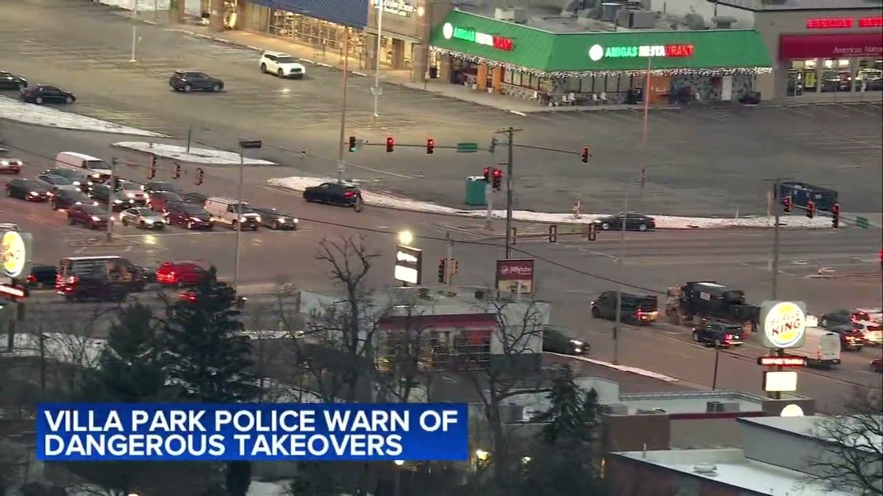 Police warn of dangerous takeovers in Villa Park