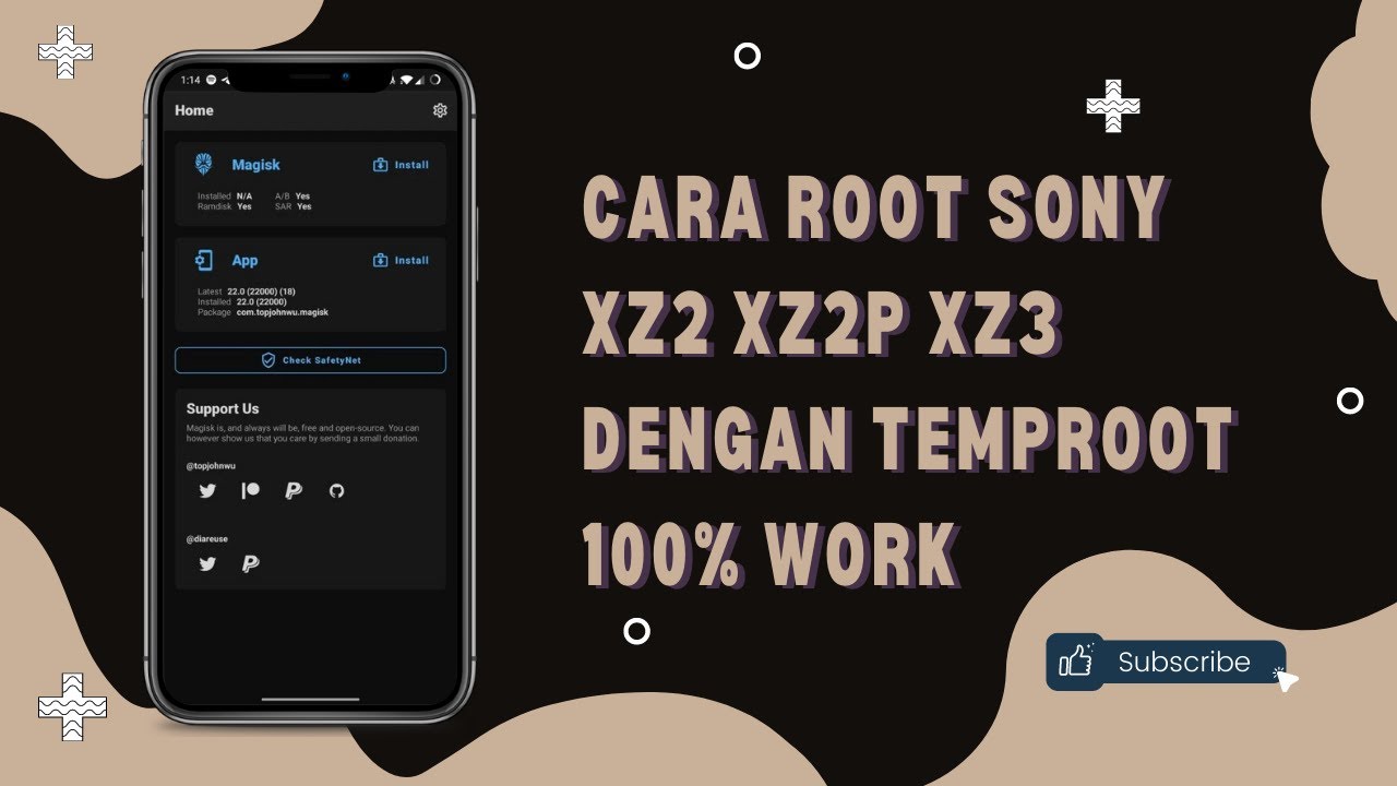 Cara Root Sony XZ2 / XZ2P /XZ3 Tanpa UBL (Temproot) 100% Pasti Berhasil