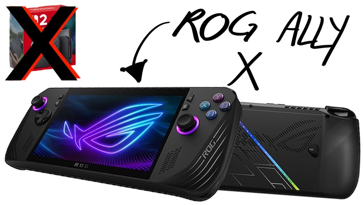ROG ALLY X unboxing!