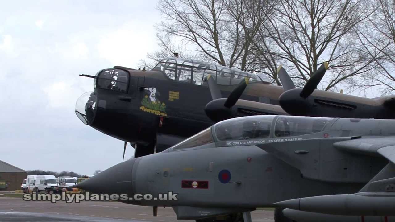 HD Video - No. 617 Squadron The Dambusters 70th anniversary unveiling by TV presenter Dan Snow