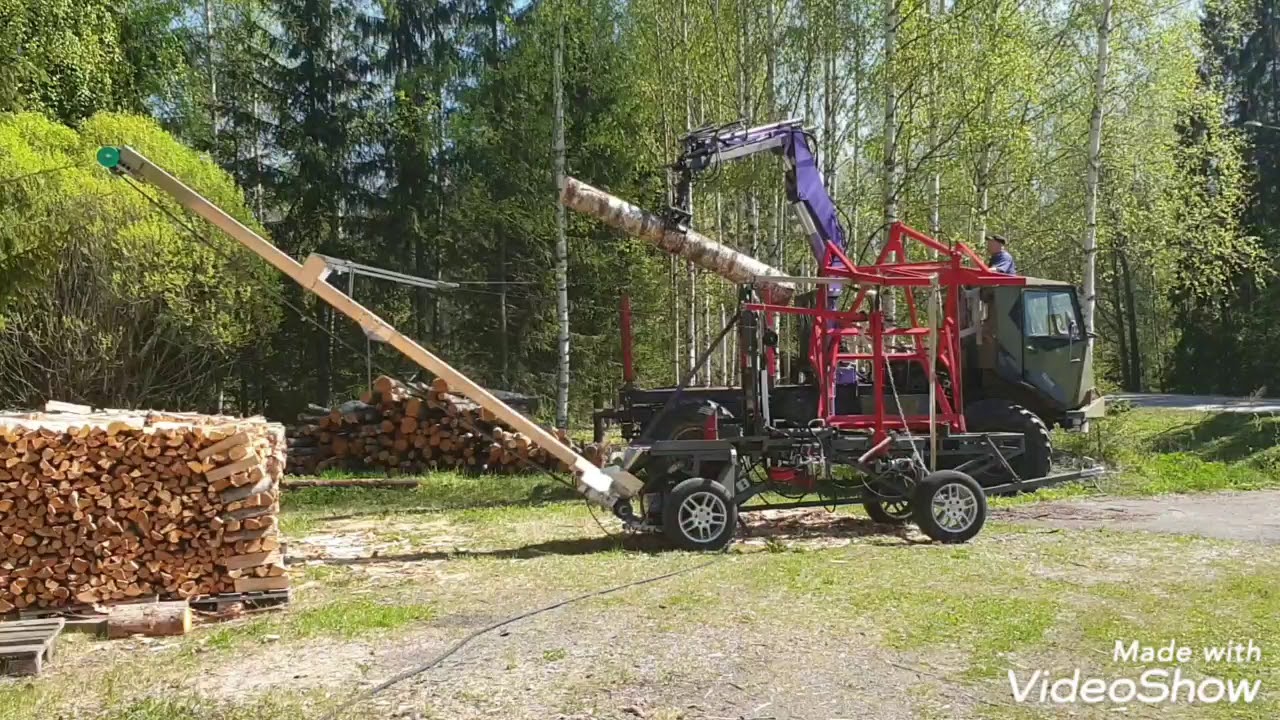 Diy guillotine firewood processor