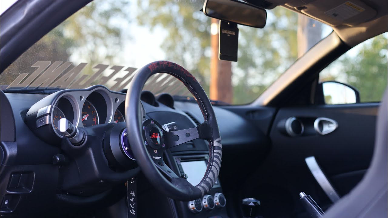 WEARELIKEWISE QUICK RELEASE/STEERING WHEEL COMBO FOR THE 350Z