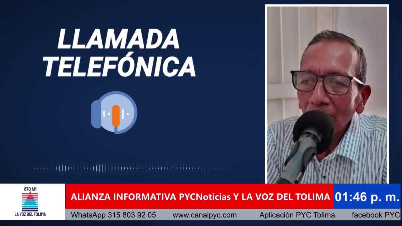 🔴¡Estamos al aire!🔴Alianza Informativa de Canal PYC TV (Claro 104), La Voz del Tolima 870 AM